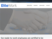 Tablet Screenshot of elitework.com